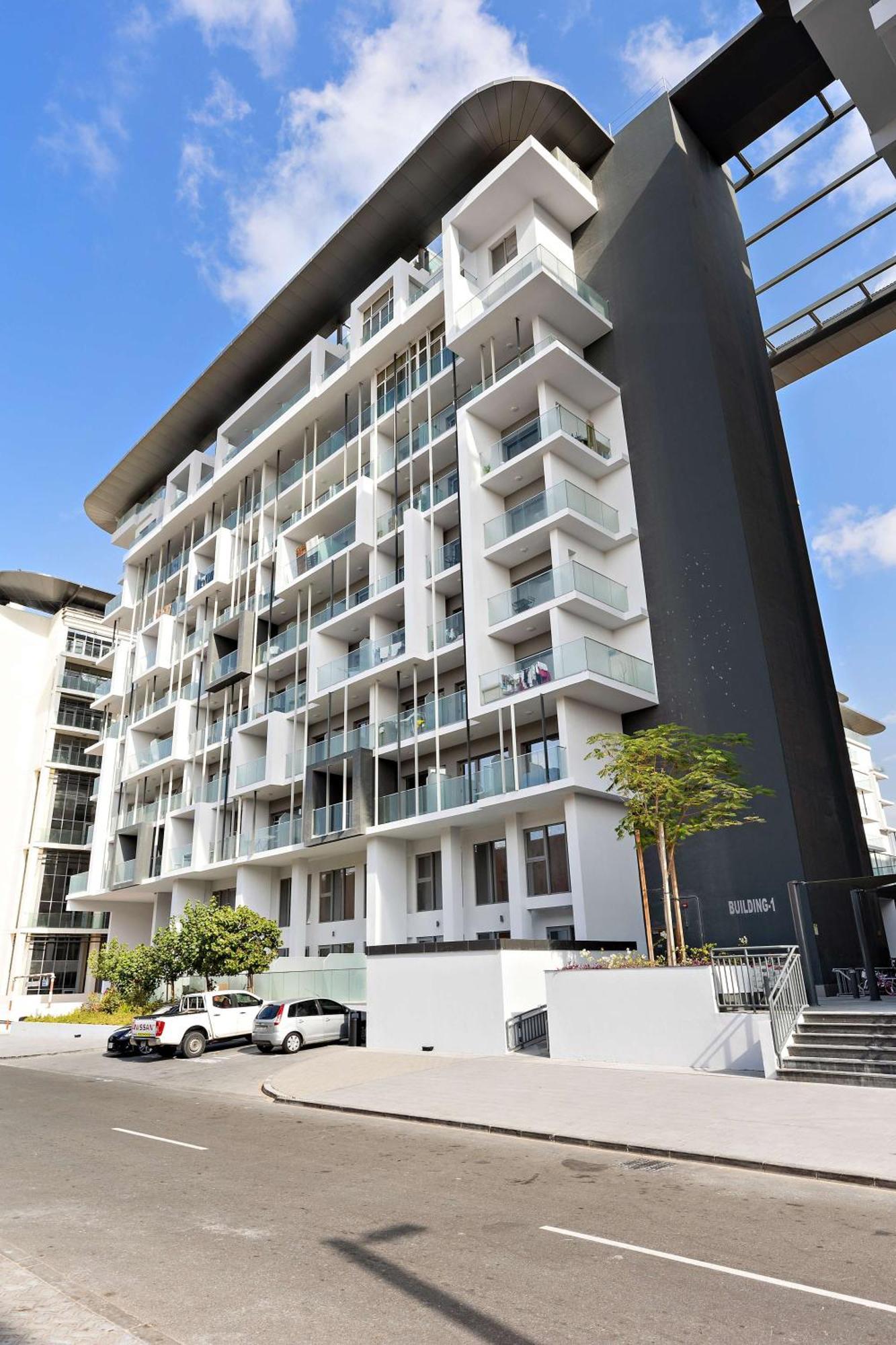 אבו דאבי Silkhaus Chic Studio Near Masdar City Park מראה חיצוני תמונה