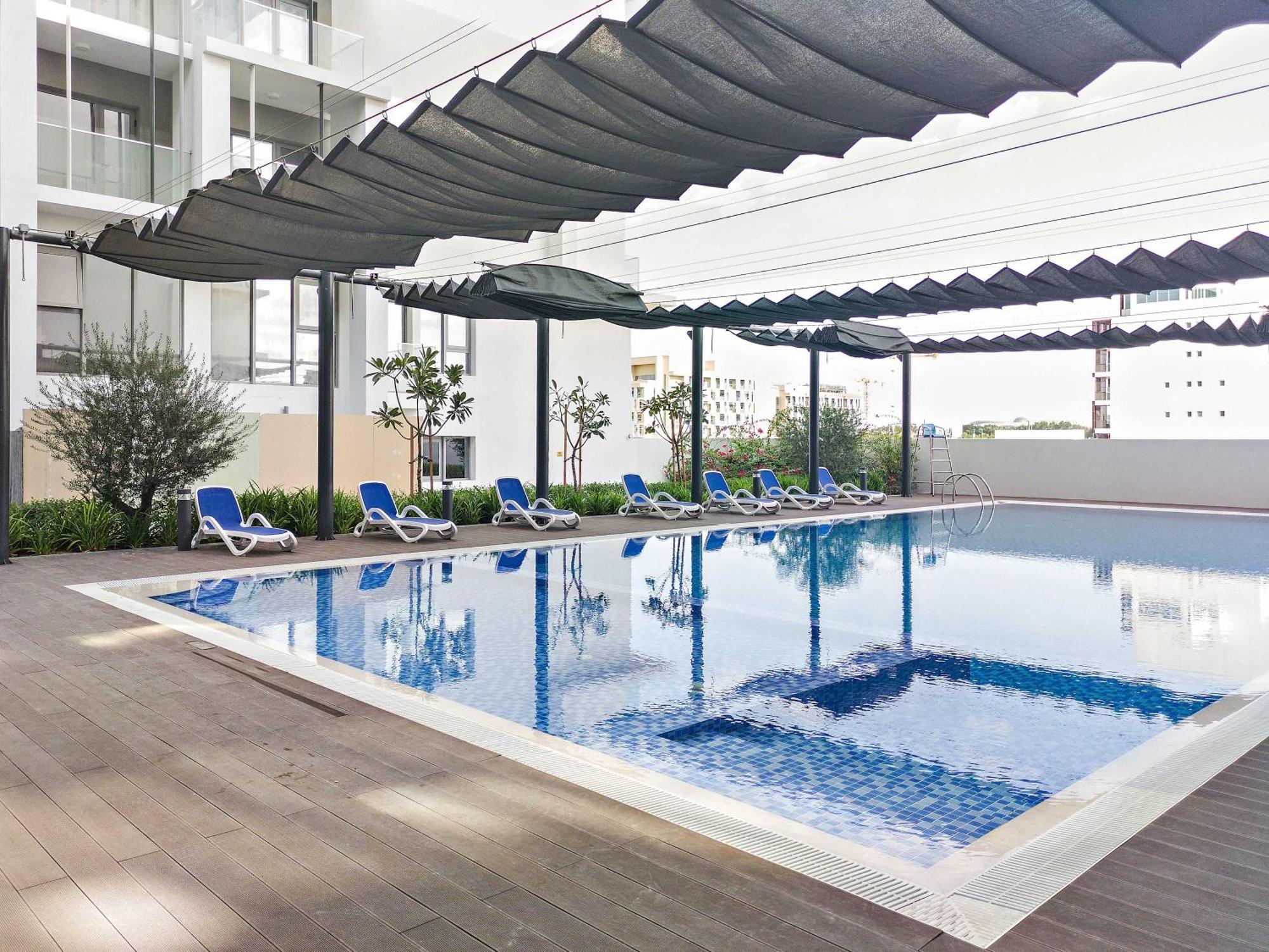 אבו דאבי Silkhaus Chic Studio Near Masdar City Park מראה חיצוני תמונה